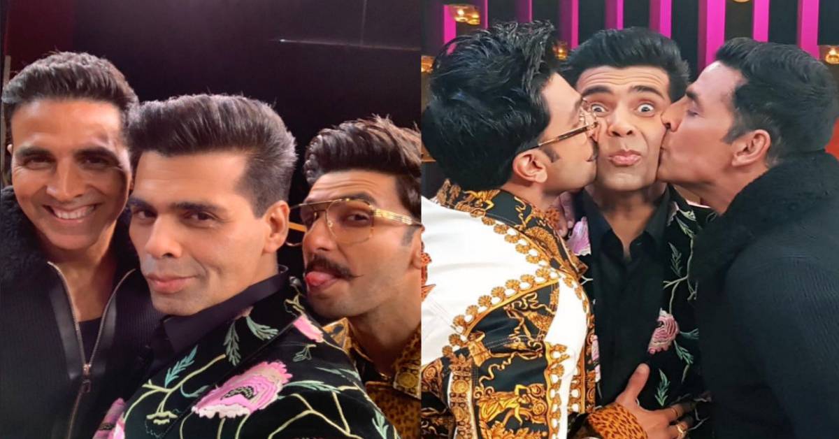 Koffee With Karan Season 6: Akshay Kumar And Ranveer Singh Make In For A Dynamic Duo On The Couch!
