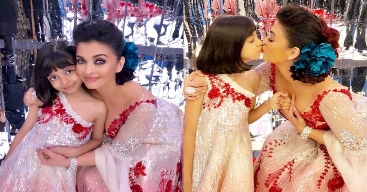 When Aaradhya Bachchan Tried Copying Mommy Aishwarya Rai Bachchan On Ramp, The Result Was Beyond Adorable!