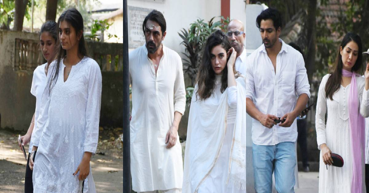 Arjun Rampal’s Mother Gwen Rampal Passes Away, Family And Friends Pay Their Last Respects!
