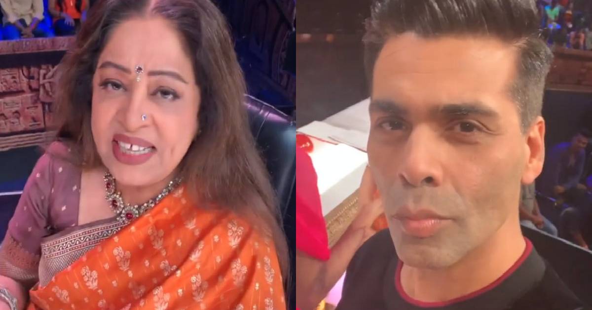 Kirron Kher Plays A Hilarious Fashion Police To Karan Johar In His Latest Instagram Video!
