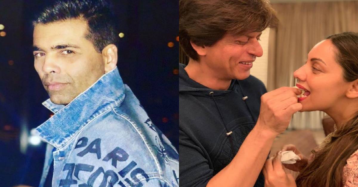 Happy Birthday Shah Rukh Khan: Karan Johar Wishes The Superstar By Sharing This Adorable Picture Of SRK And His Wife Gauri Khan!