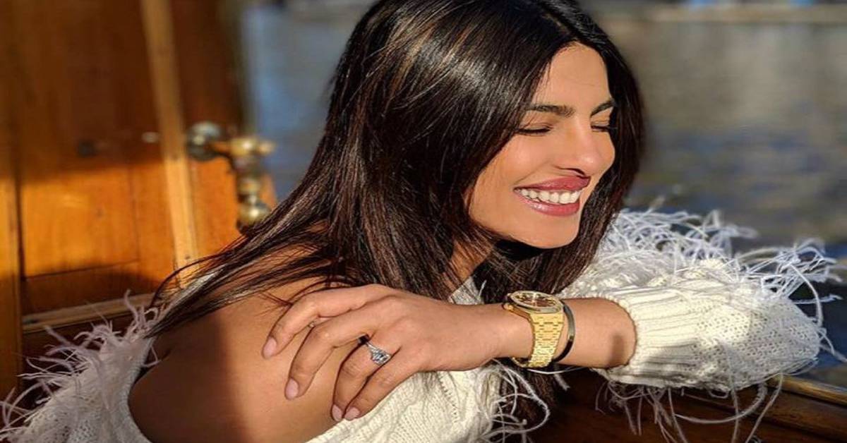 Priyanka Chopra Is Basking Her 'Bachelorette Vibe' As The Blushing Soon To Be Bride In Her Latest Instagram Picture!
