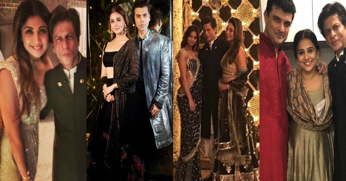 SRK Diwali Bash: The Diwali Bash Hosted By SRK At Mannat Was A Lavish Affair, Check Out The Star Studded Pictures!
