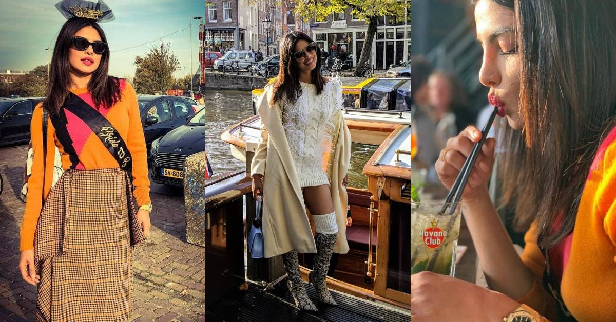 Priyanka Chopra Is Basking In Her Bachelorette Glory And These Pictures Are Proof!
