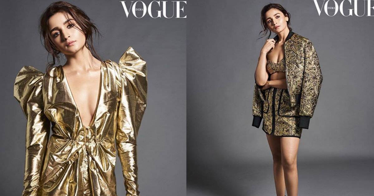 Alia Bhatt Is Literally The Stunning 'Golden Girl' In Vogue's November Issue!
