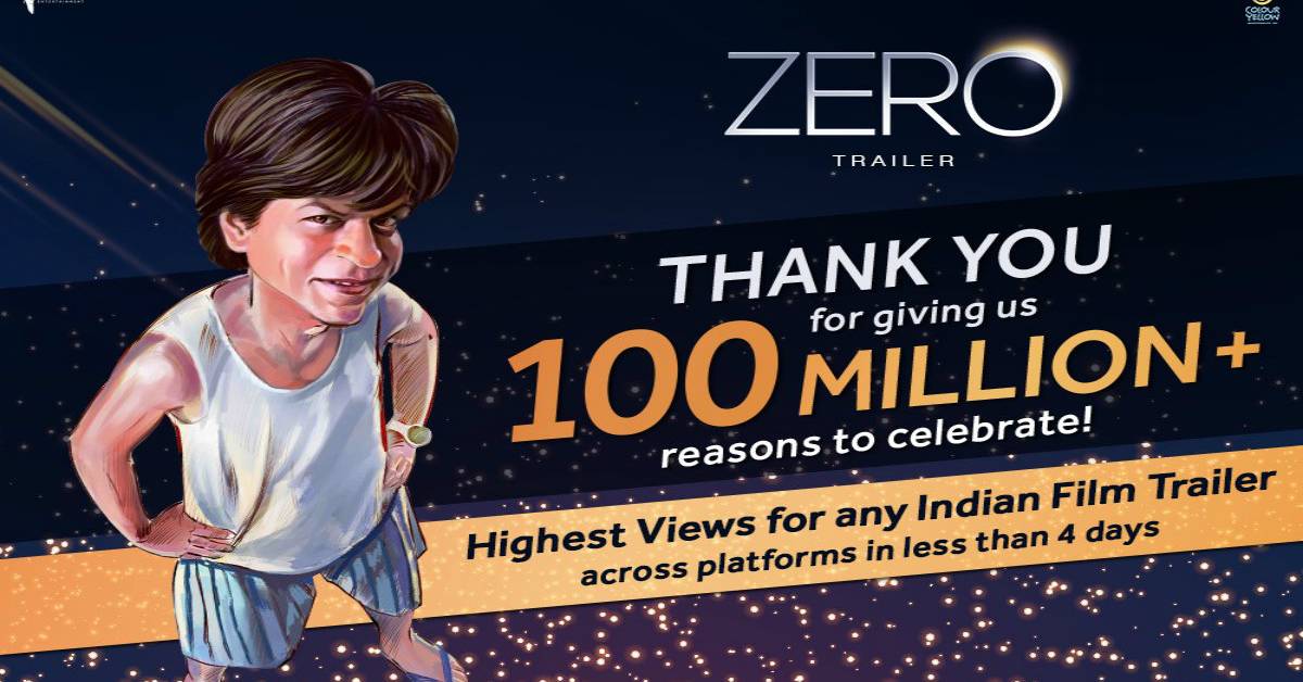 From ZERO To 100 Million In 4 Days, Shah Rukh Khan, Katrina Kaif And Anushka Sharma Starrer Trailer Smashes All Records!
