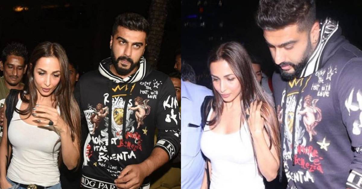 Arjun Kapoor And Malaika Arora Spotted At A Romantic Dinner Date!
