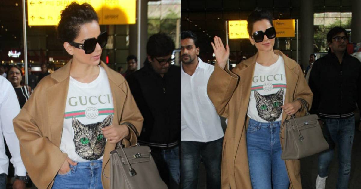 Kangana's Oversized TrenchCoat Ushers In Winter Fashion Trends & It Costs A BOMB!
