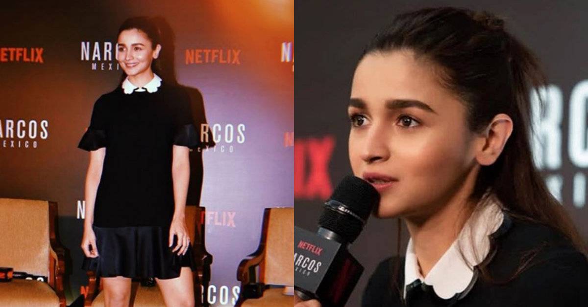 Alia Bhatt Makes A Stylish Appearance At The Narcos Mexico Cast Meet And Greet Event In Mumbai!
