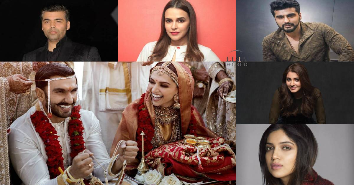 DeepVeer Wedding: Bollywood Starts Pouring Congratulatory Messages For The Lovely Newly Weds!
