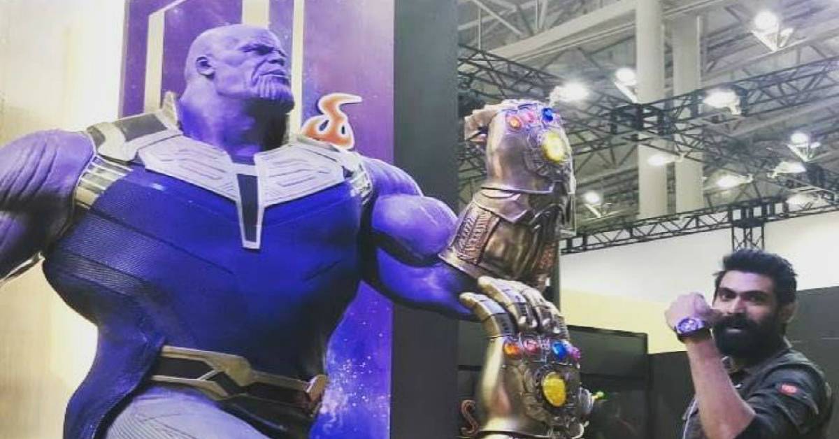 Rana Daggubati Aka Thanos Meets Loki (Tom Hiddleston) In Tokyo!
