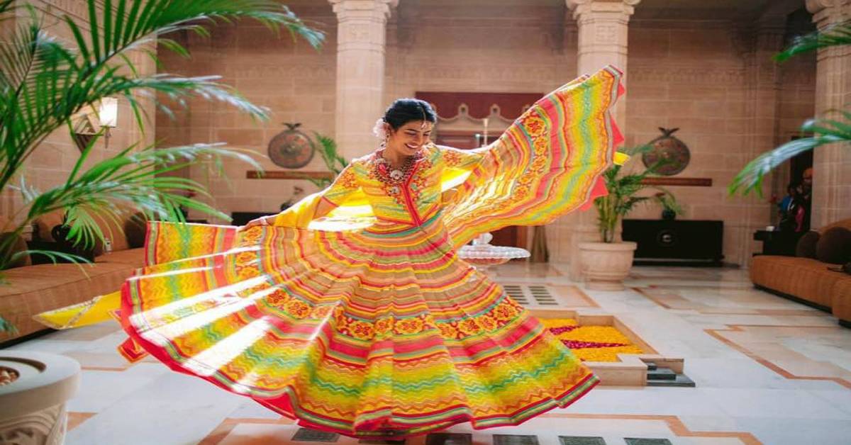 NickYanka Wedding: New Bride Priyanka Chopra Stuns In Her Vibrant Outfit At Her Mehendi Ceremony!
