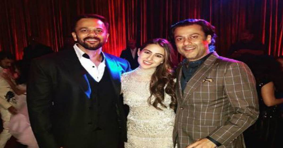 Sara Ali Khan Shares A Picture Perfect Moment With Abhishek Kapoor And Rohit Shetty At DeepVeer Reception!
