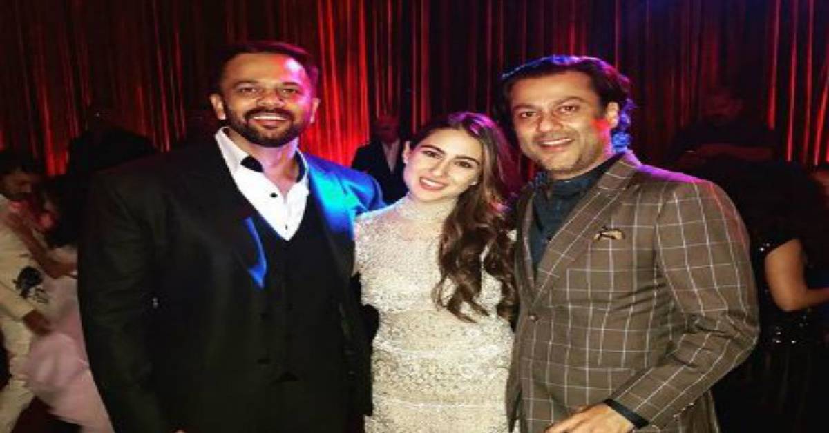 Sara Ali Khan Shares A Picture Perfect Moment With Abhishek Kapoor And Rohit Shetty At DeepVeer Reception!
