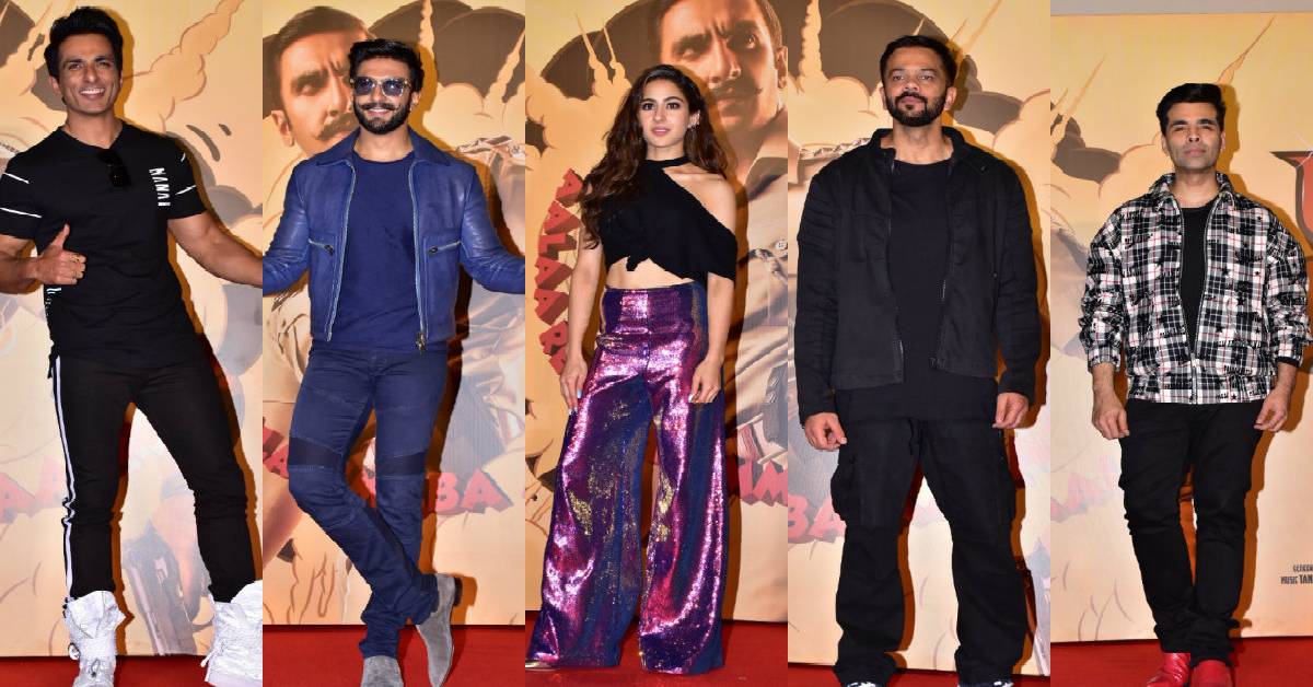 The Exciting Trailer Of Simmba Revealed In The Presence Of The Entire Cast And Crew! 
