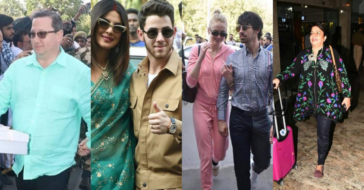 NickYanka Wedding: The Family Members Of Priyanka Chopra And Nick Jonas Also Spotted At The Jodhpur Airport!
