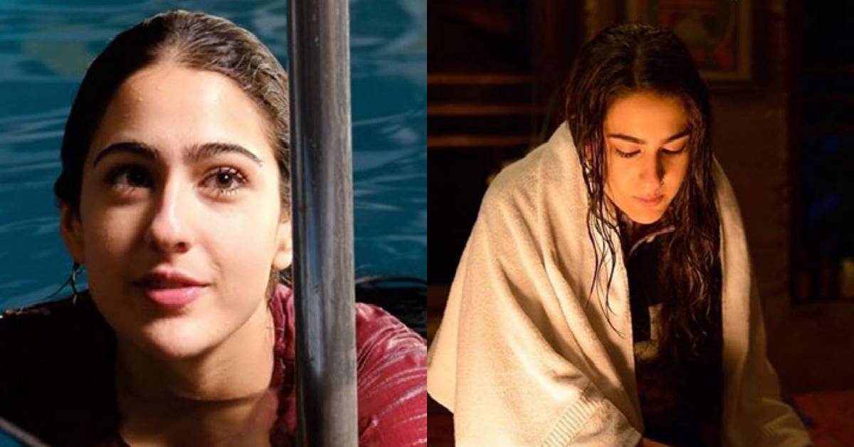 Sara Ali Khan Is Beautiful And Serene In Her Latest BTS Pictures From The Sets Of Kedarnath!

