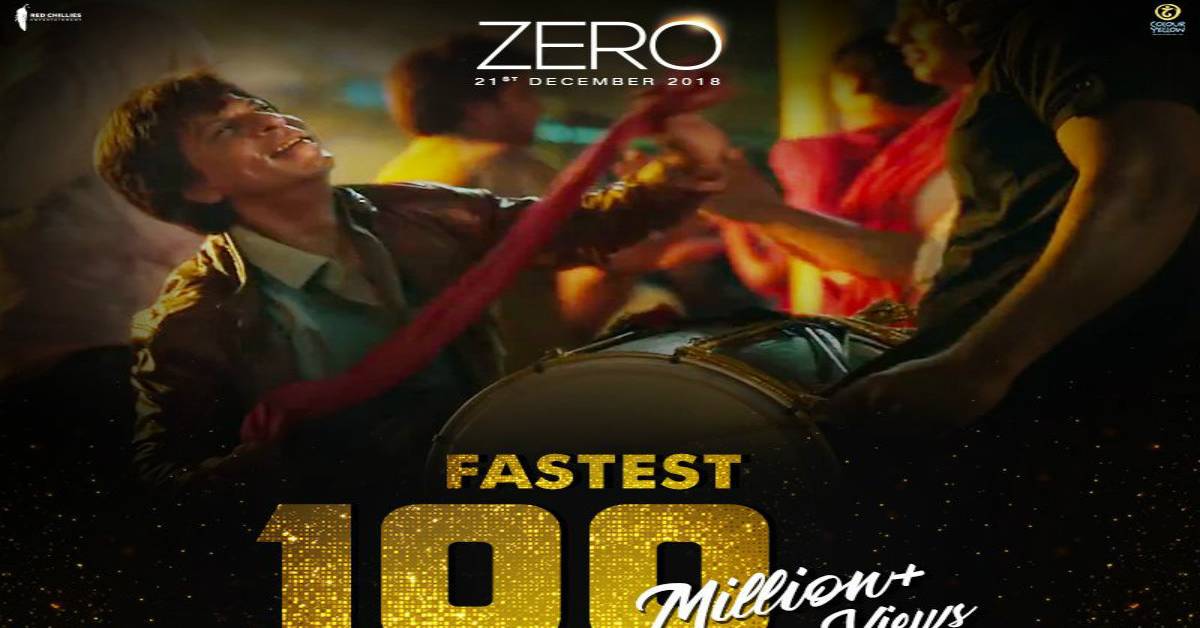 ZERO Trailer Breaks All Records; Fastest Indian Movie Trailer To Hit 100 Million Views On YouTube!
