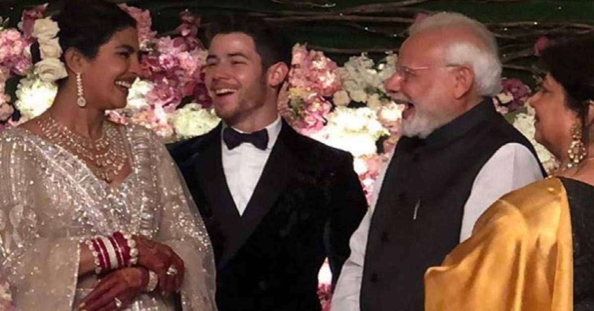 NickYanka Reception: PM Narendra Modi Arrives To Wish Priyanka Chopra And Nick Jonas At Their Reception!
