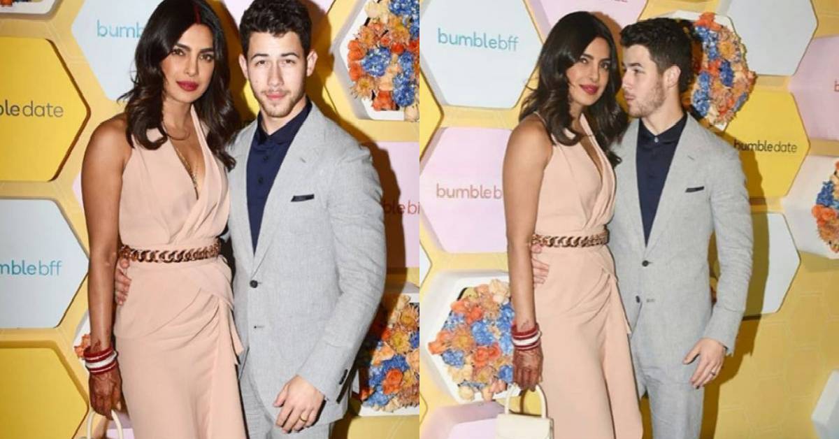 Priyanka Chopra And Nick Jonas Make A Stylish Appearance At The Bumble Launch Party Post Their Reception In Delhi!
