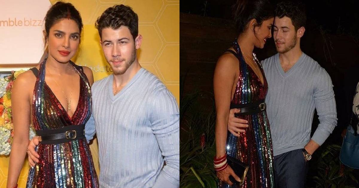 Priyanka Chopra And Nick Jonas Are Completely Smitten By Each Other As They Attend An Event In Mumbai Together!
