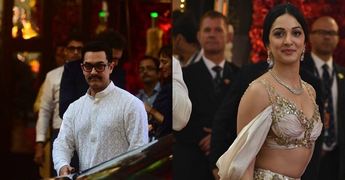 Isha Ambani Anand Piramal Wedding: Aamir Khan With Kiran Rao, Kiara Advani Amongst Others Make A Stylish Entry At The Ceremony!