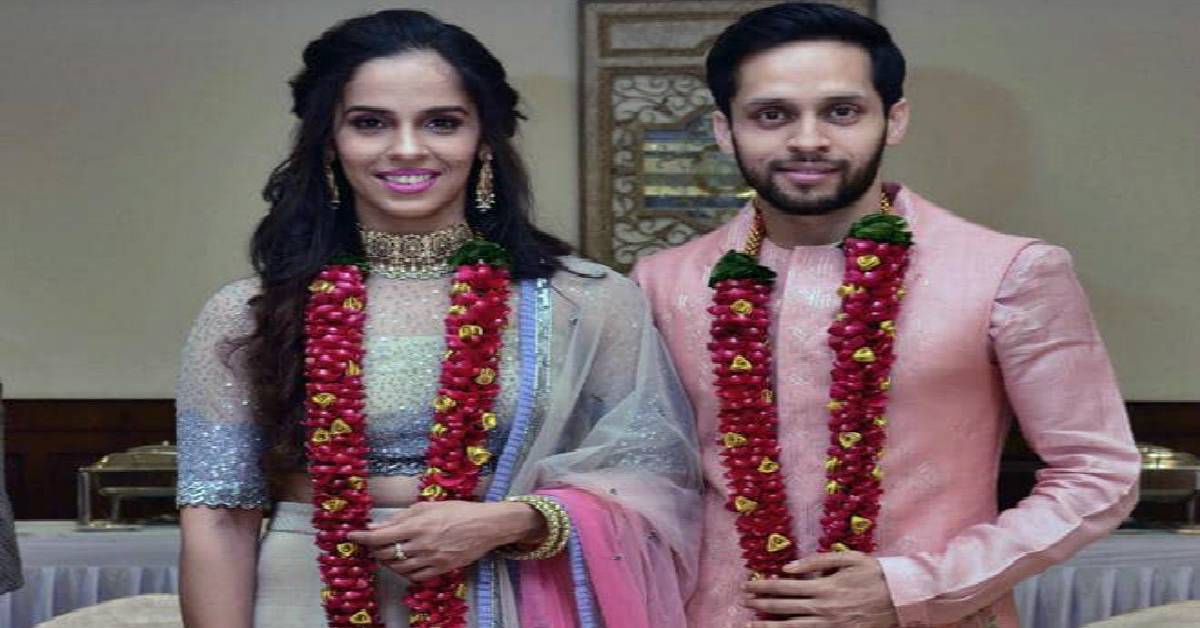 Badminton Champ Saina Nehwal And Parupalli Kashyap Get Married And Their First Wedding Picture Is Truly Beautiful!
