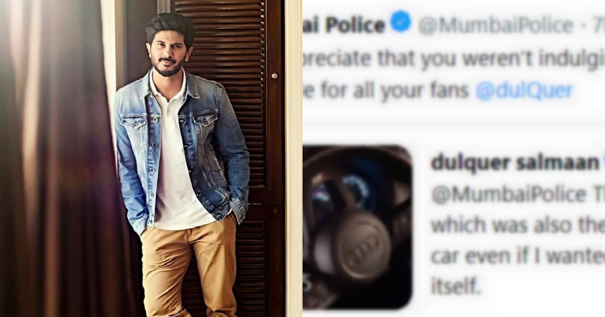 Dulquer Salmaan's Latest Banter With The Mumbai Police Is Surely Something To Look Out For!
