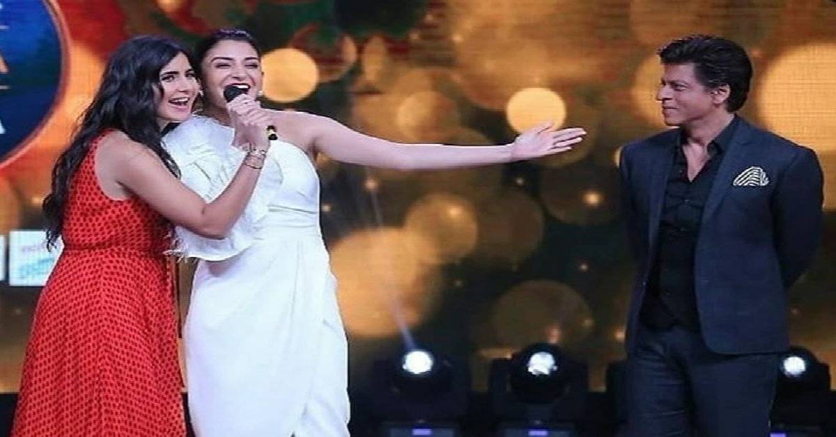 Zero Movie: Shah Rukh Khan, Anushka Sharma And Katrina Kaif On The Sets Of Sa Re Ga Ma Pa!