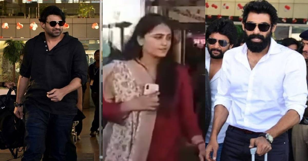 Baahubali Stars Anushka Shetty, Prabhas And Rana Daggubati Arrive At Jaipur For SS Rajamouli's Son's Wedding!
