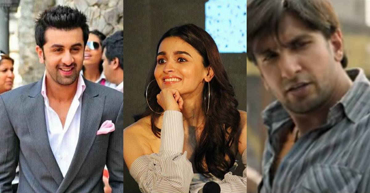 This Was Alia Bhatt's Reaction When She Was Asked About The Similiarities On Working With Ranveer Singh And Ranbir Kapoor!