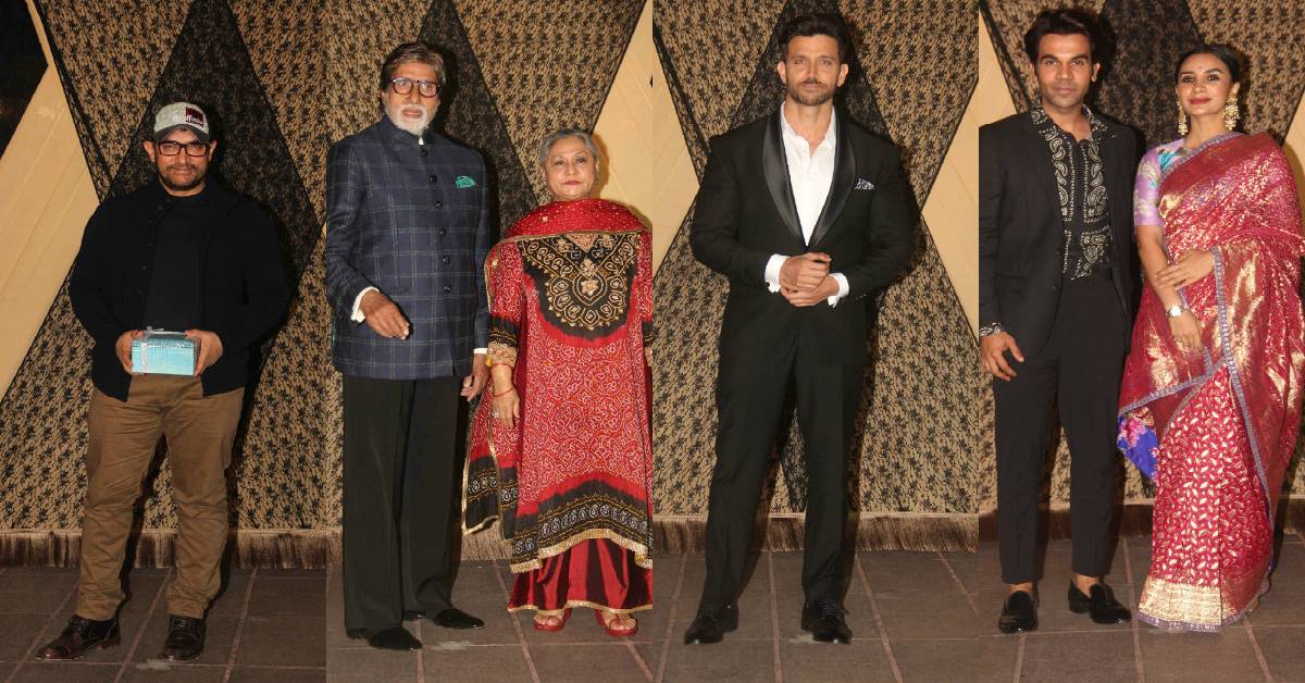 Sakshi Bhatt Reception: Amitabh Bachchan, Hrithik Roshan, Akshay Kumar, Aamir Khan Amongst Others Make Heads Turn At Mukesh Bhatt's Daughter Sakshi Bhatt's Reception!