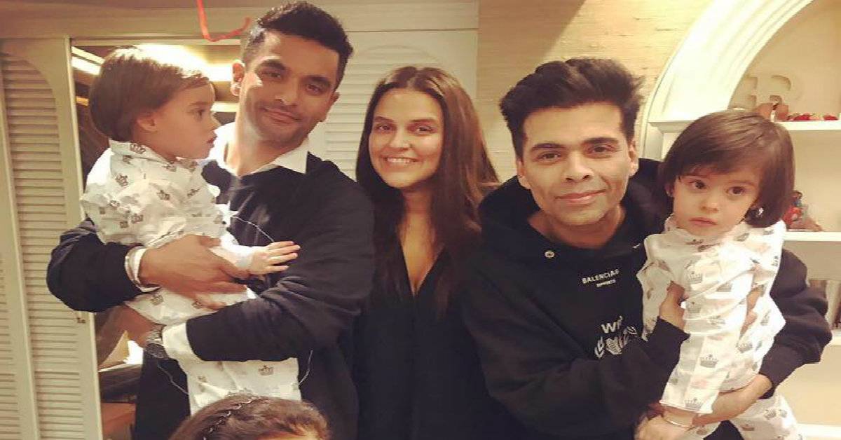 Neha Dhupia's Daughter Mehr Just Had The Most Adorable Wish For Karan Johar's Twins Yash And Roohi On Their Birthday Which Will Clearly Make Your Heart Melt!