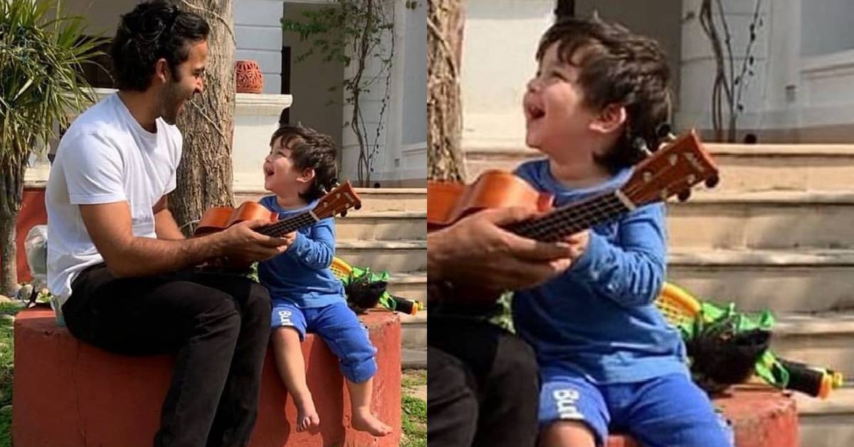 Taimur Ali Khan Is The Cutest Guitarist In Town And This Latest Video Is The Proof!
