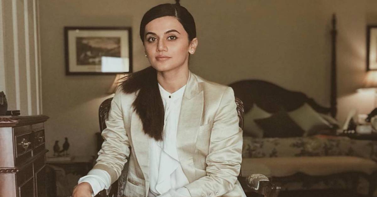 Taapsee Pannu Learning Air Pistol For Her Role in Saand Ki Aankh!  
