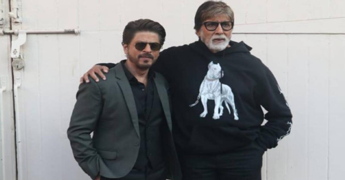 Amitabh Bachchan And Shah Rukh Khan Shoot For A Special Video For Their Upcoming Film Badla! 
