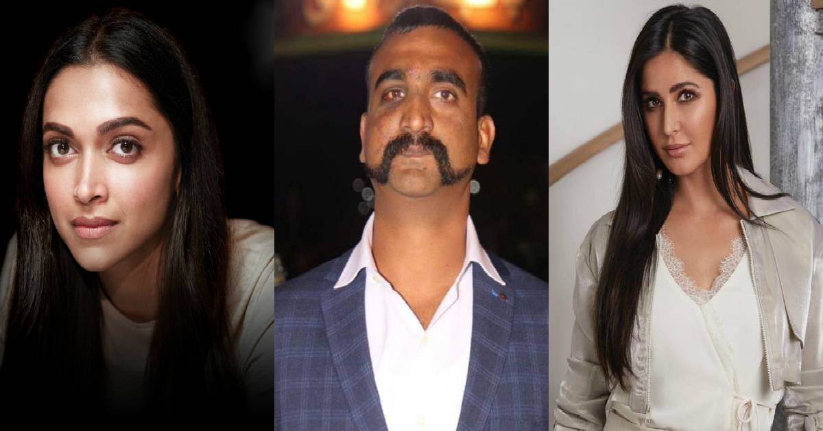 #AbhinandanReturns: Katrina Kaif And Deepika Padukone Celebrate The Homecoming Of The Brave Pilot With Their Respective Patriotic Posts!