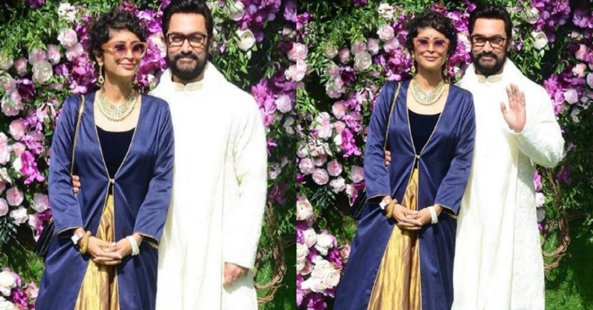 Akash Ambani And Shloka Mehta Wedding: Aamir Khan And Wife Kiran Rao Makes Head Turn At The Occasion!
