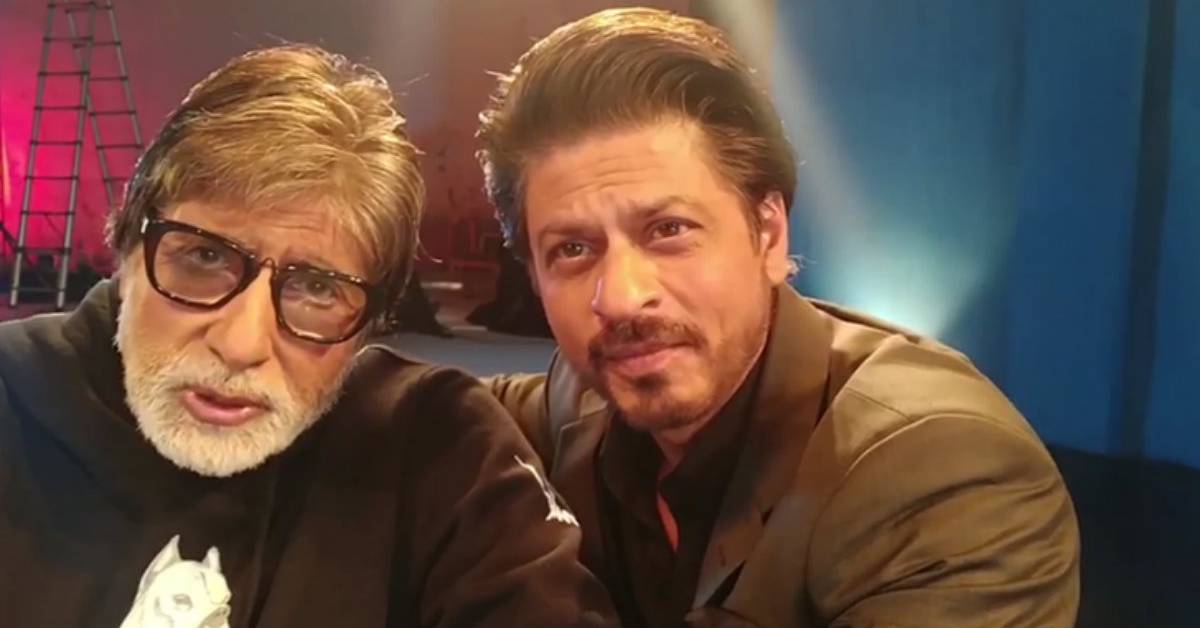 The Fun Banter Between Amitabh Bachchan And His Badla Producer Shah Rukh Khan Is Unmissable In This Latest Video!
