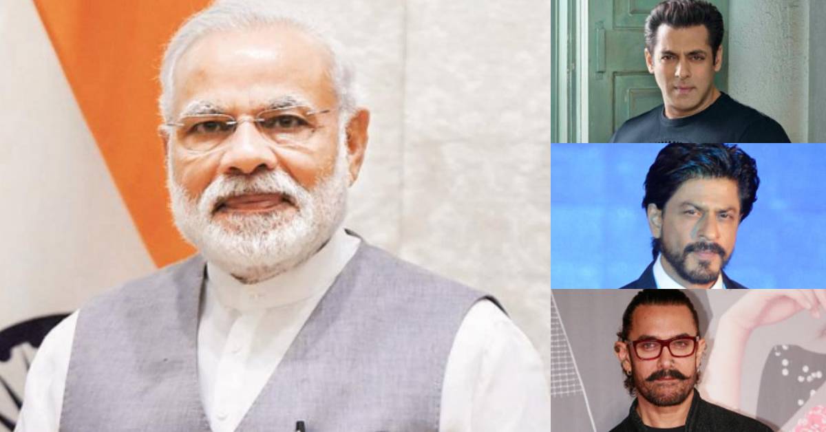 PM Narendra Modi Requests Shah Rukh Khan, Aamir Khan, Salman Khan And Other Bollywood Celebs To Create Awareness Among Voters This Upcoming Elections!