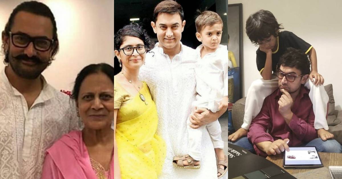 Happy Birthday Aamir Khan: These Beautiful Pictures Will Prove That Aamir Khan Is A True Blue 'Perfectionist' As A Family Man Too! 