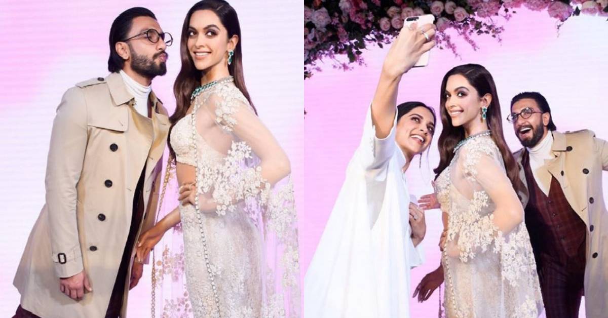 Ranveer Singh Cannot Take His Eyes Off From The Wax Statue Of His Lovely Wife, Deepika Padukone At Madame Tussauds London! 