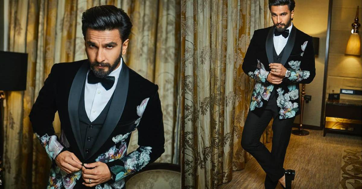 Ranveer Singh Ups His Style Game As He Attends The Hello! Hall Of Fame Awards
