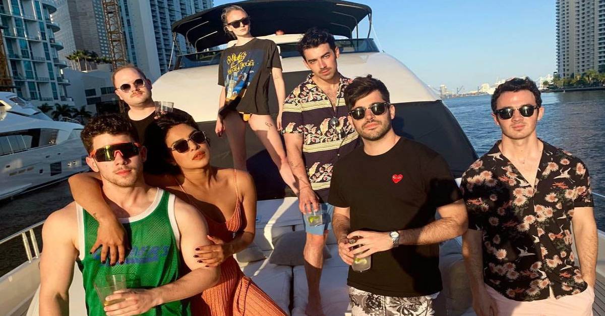 Priyanka Chopra's Yatch Party With Hubby Nick Jonas Along With Joe Jonas And Sophie Turner Will Spice Up Your Boring Tuesday!