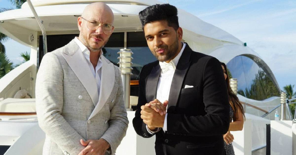 Guru Randhawa's First International Collaboration With Global Superstar Pitbull, Produced By Bhushan Kumar Released Today On The T-Series YouTube Channel!