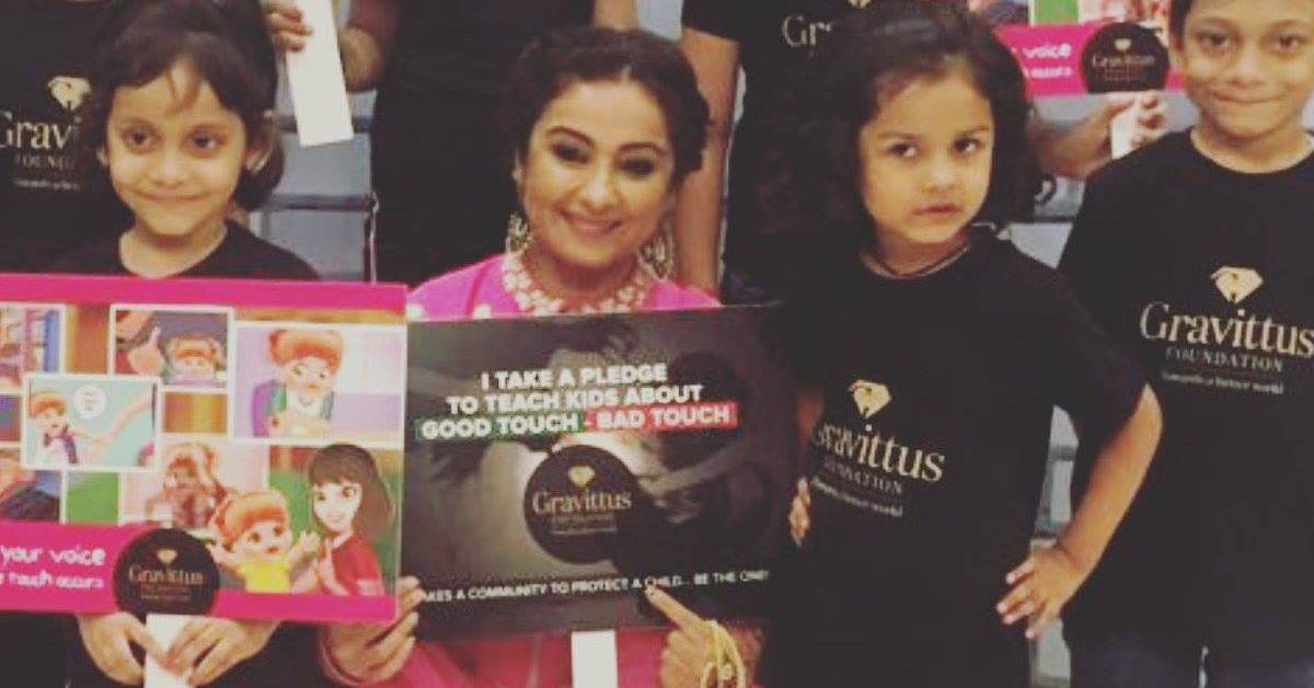 Divya Dutta Spreads The Message To Teach Good Touch, Bad Touch To Kids!
