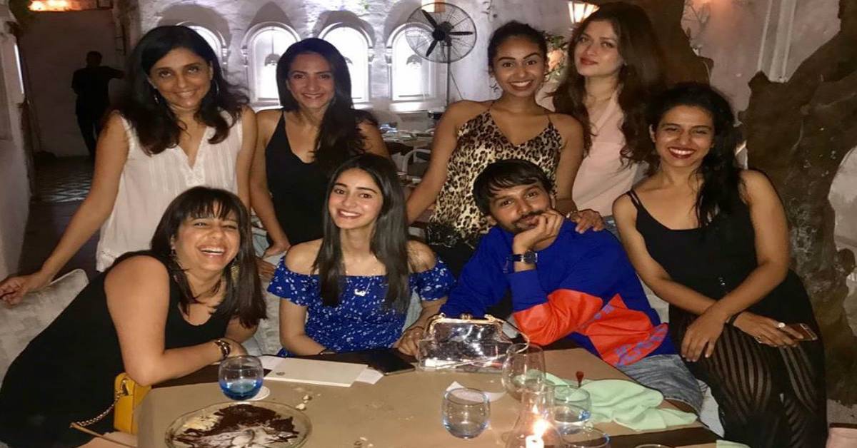 Ananya Panday Celebrates Success Of Her Debut Film Student Of The Year 2 With Her Team!

