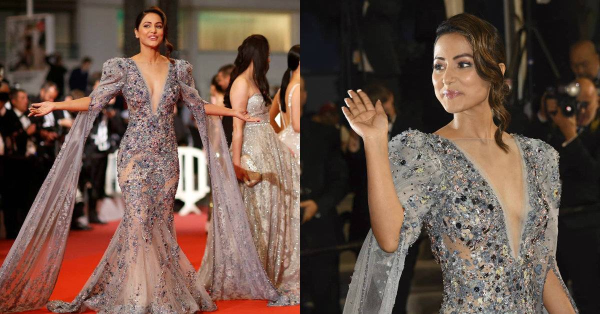 Hina Khan Makes Her Cannes Red Carpet Debut In A Ziad Nakad Gown!
