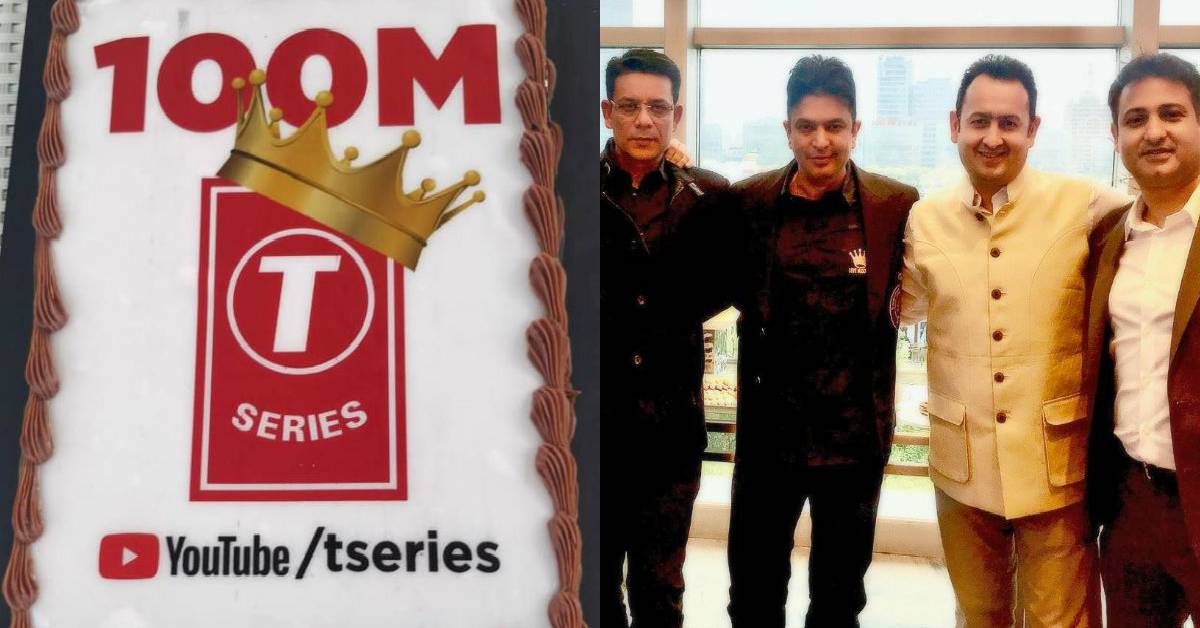 Bhushan Kumar Celebrates The Success Of T- Series Crossing 100 Million Subscribers On YouTube!
