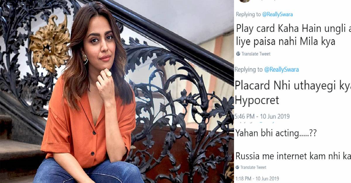 Swara Bhasker Gets Brutally Trolled For Her Tweet On The Late Twinkle Sharma, Read On To Know Why!
